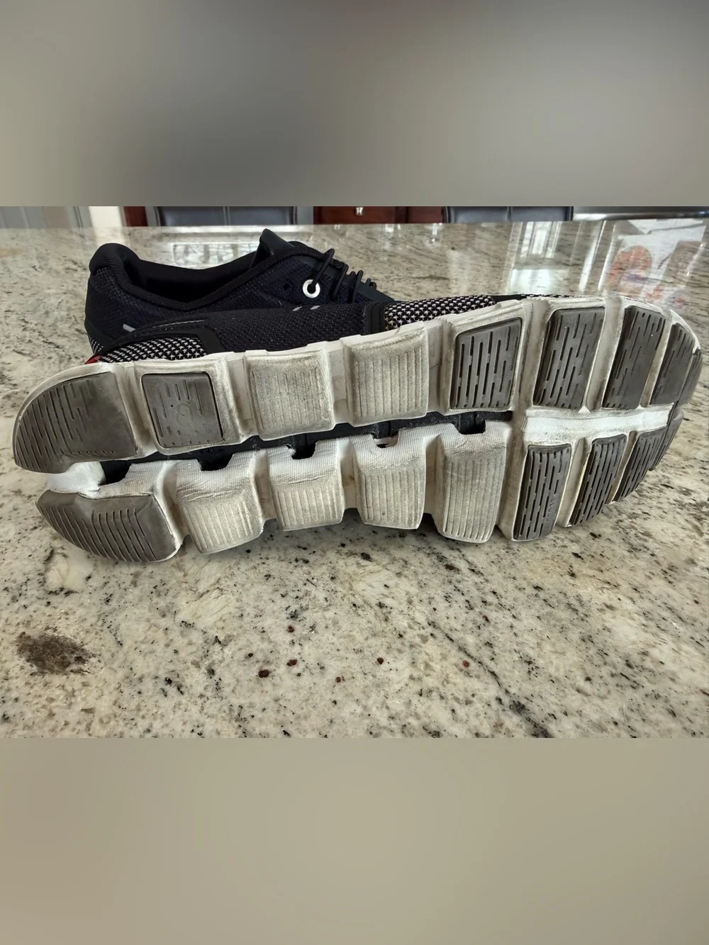 On Cloud Sneaker Running Shoe Black Training Workout All Day Comfort Street 9